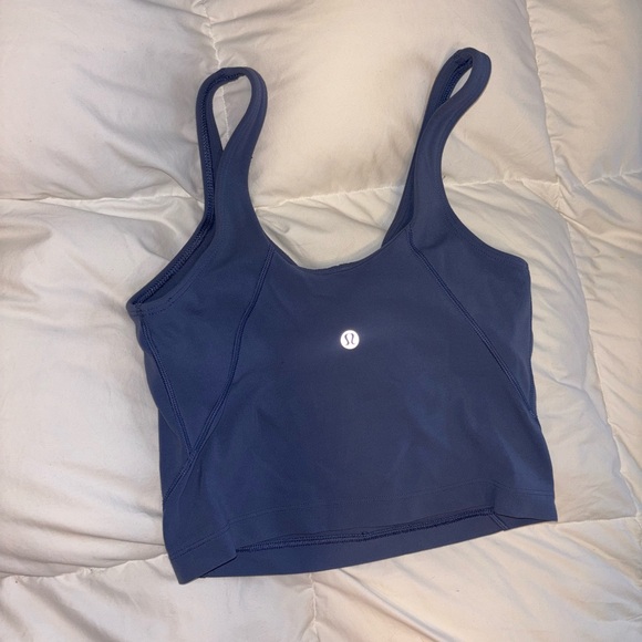 Blue lululemon align tank, size 2 - Picture 2 of 2